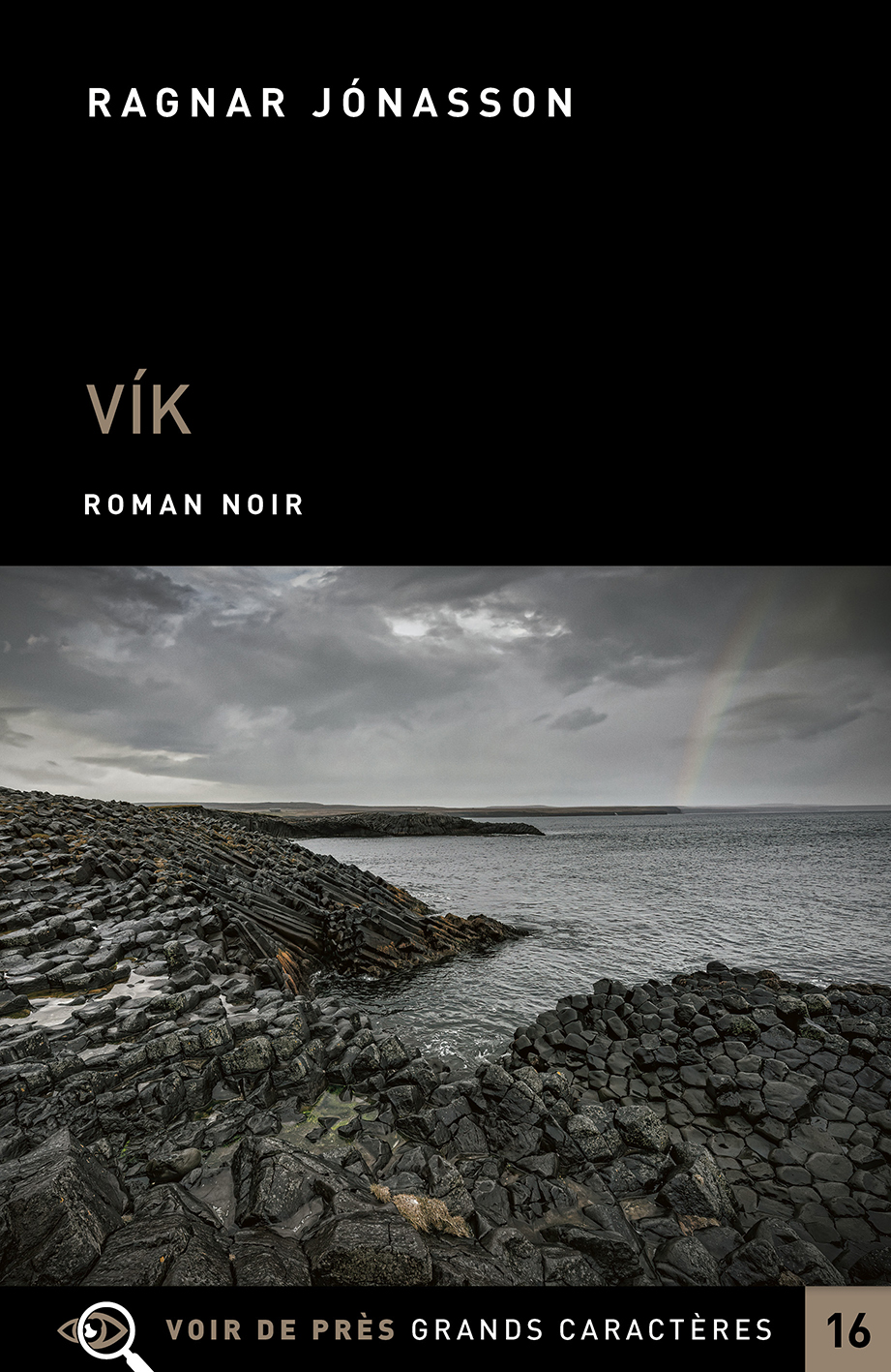 Couverture du livre en grands caractères Vík de Ragnar Jónasson