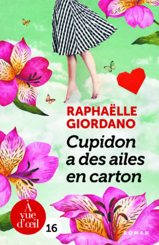 Couverture du livre en grands caractères Cupidon a des ailes en carton de Raphaëlle Giordano