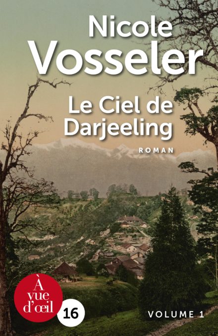 Couverture du livre en grands caractères Le Ciel de Darjeeling de Nicole Vosseler