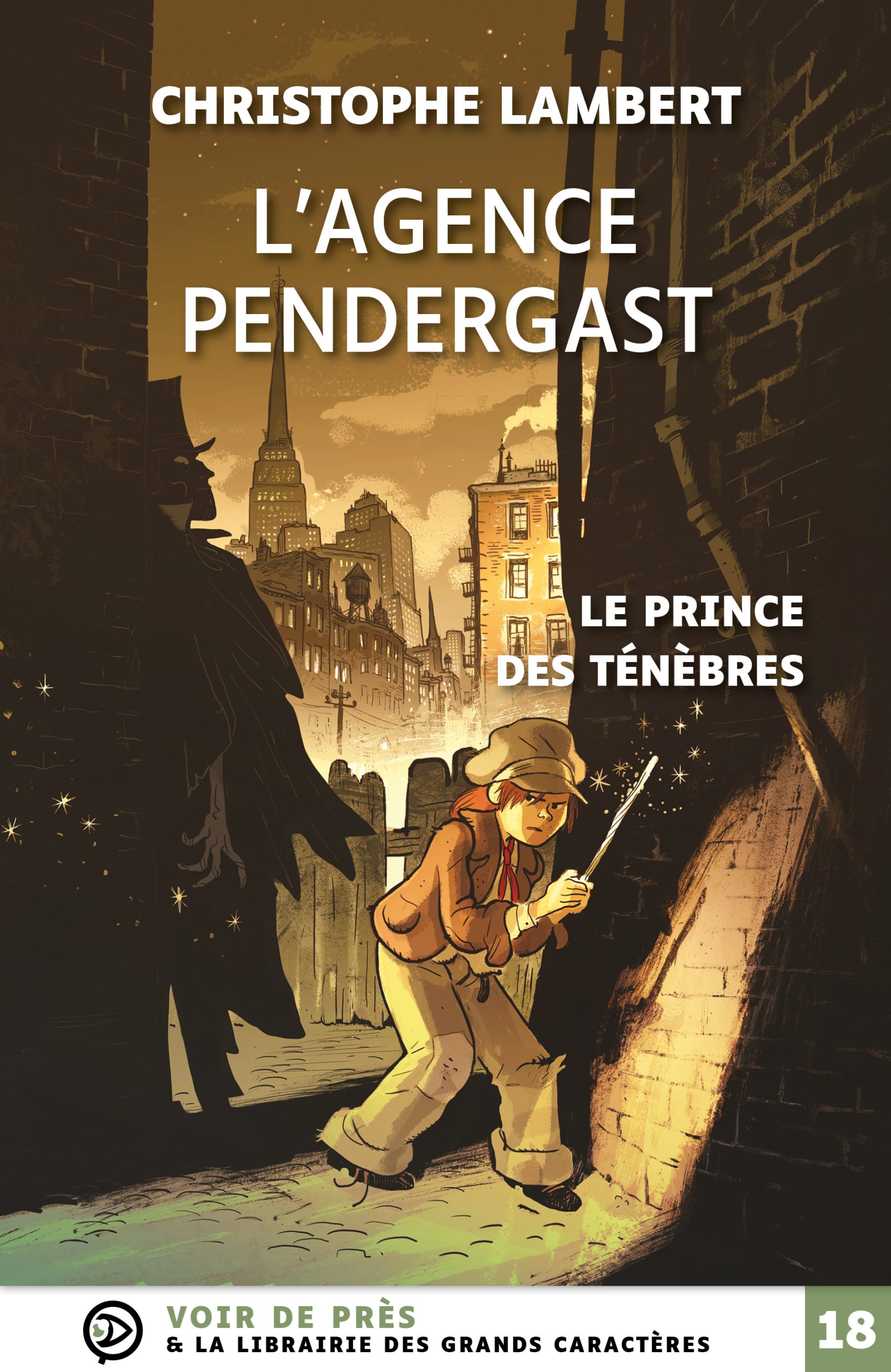 Couverture du livre en grands caractères L'agence Pendergast - Le prince des ténèbres de Christophe Lambert