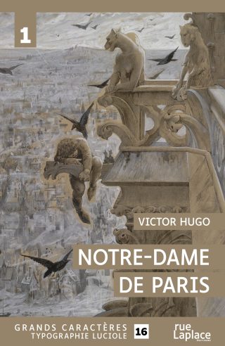 Couverture du livre en grands caractères Notre-Dame de Paris - Livres I à VI., T.1 de Victor Hugo