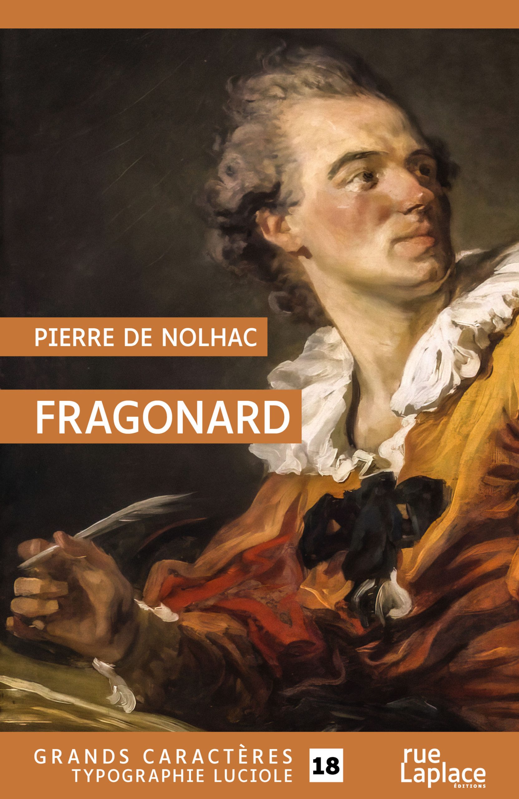 Couverture du livre en grands caractères Fragonard de Pierre de Nolhac