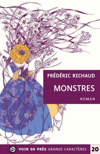 Couverture du livre en grands caractères Monstres de Frédéric Richaud