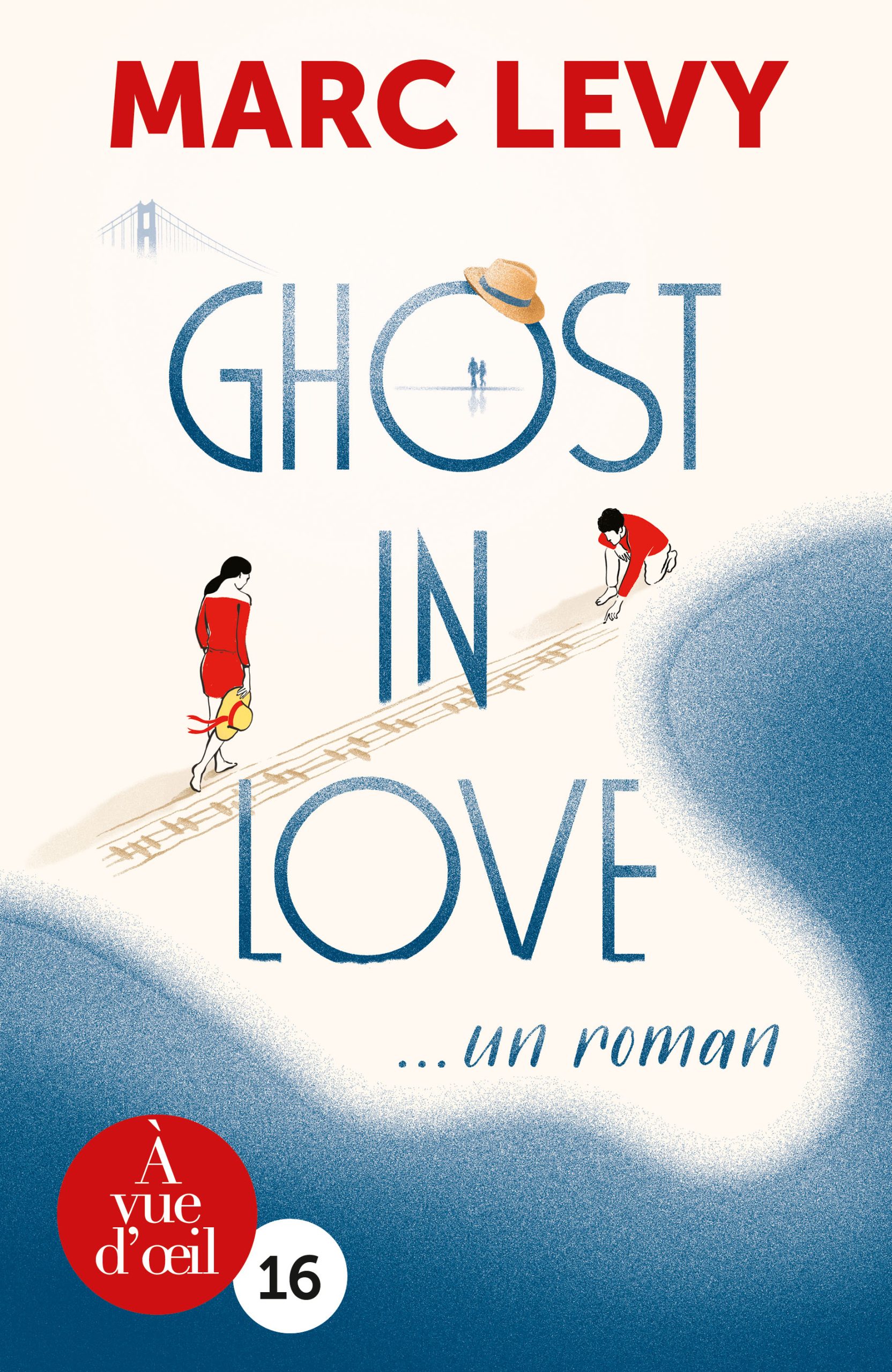 Couverture du livre en grands caractères Ghost in love de Marc Levy
