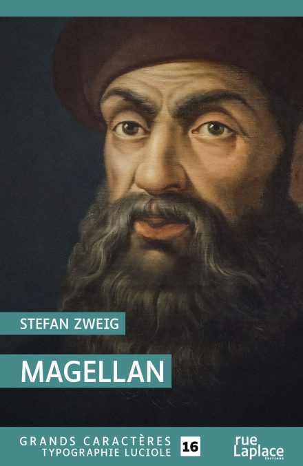 Couverture du livre en grands caractères (gros caractères) Magellan de Stefan Zweig