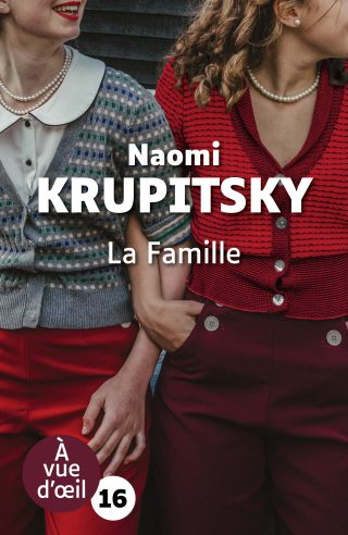 Couverture du livre en grands caractères (gros caractères) La Famille de Naomi Krupitsky